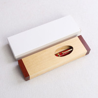Juego de Caja Magnética de Madera de Dos Piezas con Levitación Creativa y Bolígrafo de Madera, Superventas Transfronterizo, para Oficina, Escuela y Actividades