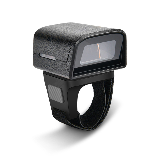JINGXIN Ring Mini Wearable  Barcode Reader BT 2.4G Wireless 1D Laser Portable Barcode Scanner