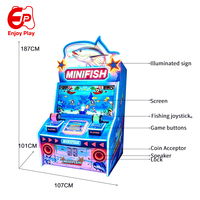 Machine d'arcade de pêche électronique pour 2 joueurs, prix d'usine, avec simulateur de pêche et joystick simulé, jeu de rédemption