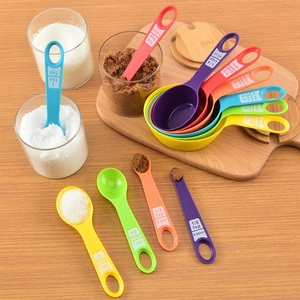 Multifunction Colorful Measuring Spoon Set Plastic Stackable Cups <b>Kitchen</b> <b>Gadgets</b> for Cooking & Baking - Product Image 2