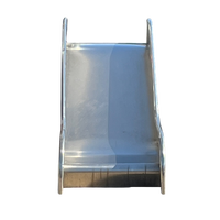 Composant coulissant en acier inoxydable 304/316L, profil en U, pour aire de jeux extérieure, finition miroir/laser, formes personnalisées OEM, usinage CNC par électroérosion à fil