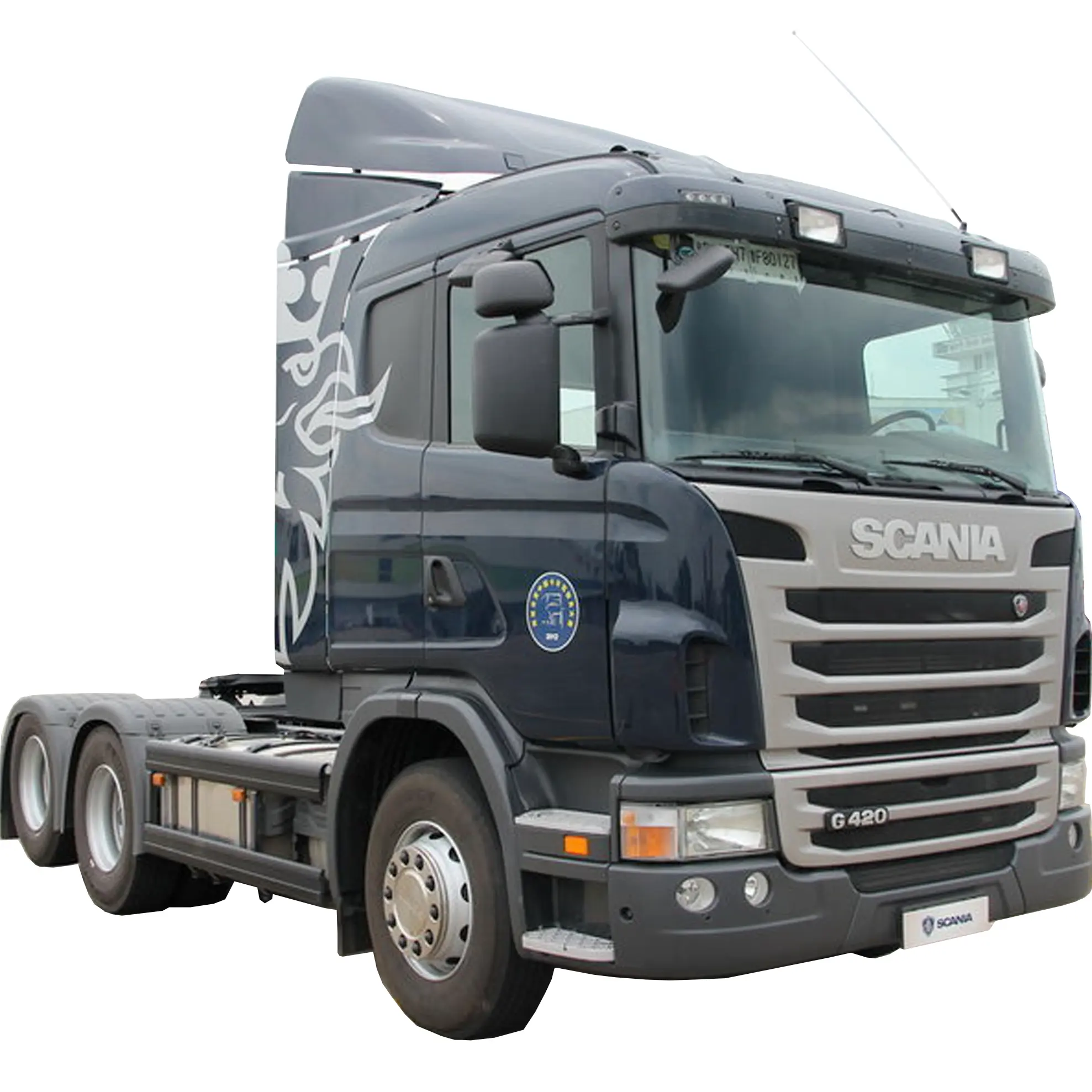 Heißer Verkauf billiger Preis gebrauchter LKW Traktor kopf scania G420 6 x2R 10 Räder spezieller Container-LKW zum Abschleppen