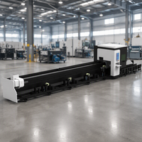 Machine de découpe de profilés tubulaires CNC 3000W 6000W, découpeuse laser de tubes Raycus 6012 6024 6036, machine de découpe de tuyaux laser sans queue de découpe