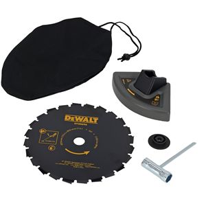 Kit de lames de tondeuse Dewalt, disque de coupe de 254 mm (10 pouces) avec protection et outil pour pièces de rechange de tondeuse à gazon - Product Image 1
