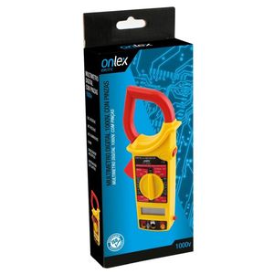 Multimetro digitale 1000V con pinze amperometriche, ideale per misurare tensione, corrente e resistenza nelle installazioni - Product Image 2