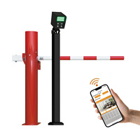 Détecteur de boucle de barrière KSDZ-E01 25W 2.5M à fonctionnement facile, pour la sécurité des parkings, fournisseurs de barrières solaires pour commandes en gros