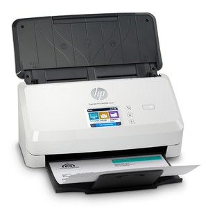 Escáner de documentos A4 Dúplex automático de alta velocidad HP 4000snw1-alimentado por hojas, 40 páginas/80 lados, uso compartido en red, en stock - Product Image 2