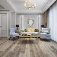 UK wasserdichte Holzmaserung 4mm 5mm 6mm 7mm 8mm PVC Click Lock Spc Lvt Gewerblicher Bodenbelag Vinyl Fischgräten boden Dielen fliesen