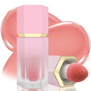 Lip Eye Cheek 11 Colors Natural Long-lasting Waterproof Cheek pink Makeup Vegan <b>Liquid</b> Blush Private Label - Product Image 3