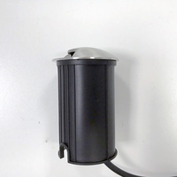 Lumière LED RGB encastrée pour extérieur, jardin, parc, IP67, étanche, 12V, 3W, acier inoxydable, changement de couleur automatique, application, lumière souterraine