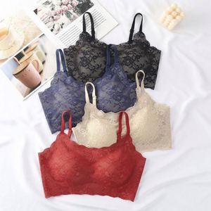 Moda maternità morbido e confortevole solido nero <span class=keywords><strong>Sexy</strong></span> pizzo senza fili traspirante allattare reggiseno da donna con <span class=keywords><strong>clip</strong></span> e Pad rimovibile - Product Image 1