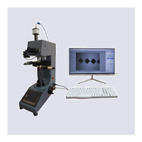 Durómetro Vickers Computarizado ASTM E92, JIS Z2244 con Sistema de Medición, Área de Prueba Grande, Sistema de Procesamiento de Imágenes CCD