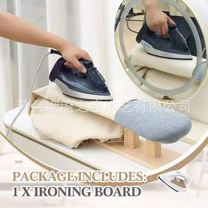 Wooden <b>clothes</b> ironing <b>rack</b>, multi-functional ironing stool, sleeve ironing stool, <b>clothes</b> ironing stool, wooden ironing board, - Product Image 2