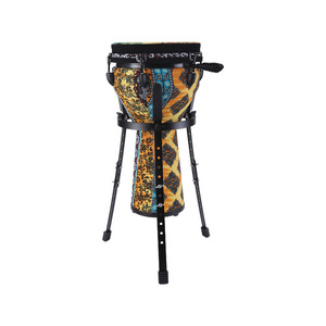 Bộ giá đỡ trống châu Phi 8 inch, 10 inch, 12 inch, một tầng, chiều cao có thể điều chỉnh, hai chức năng ngồi và đứng, thương hiệu OEM, mẫu nhạc cụ - Product Image 4