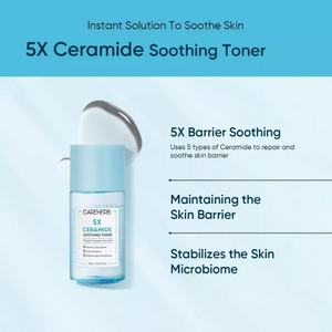 Bulk Order Solutions Facial Brightening Skincare <b>Kit</b> Cleanser Toner Moisturize Sunscreen 5X Ceramide Skin Care Set for Adults - Product Image 4