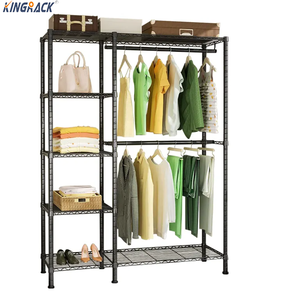 Heavy-Duty 5-Layer Chrome Plated Stainless Steel <strong>Drying</strong> <strong>Rack</strong> Standing Type with Reinforced Frame for Laundry or Outdoor Use - Product Image 6