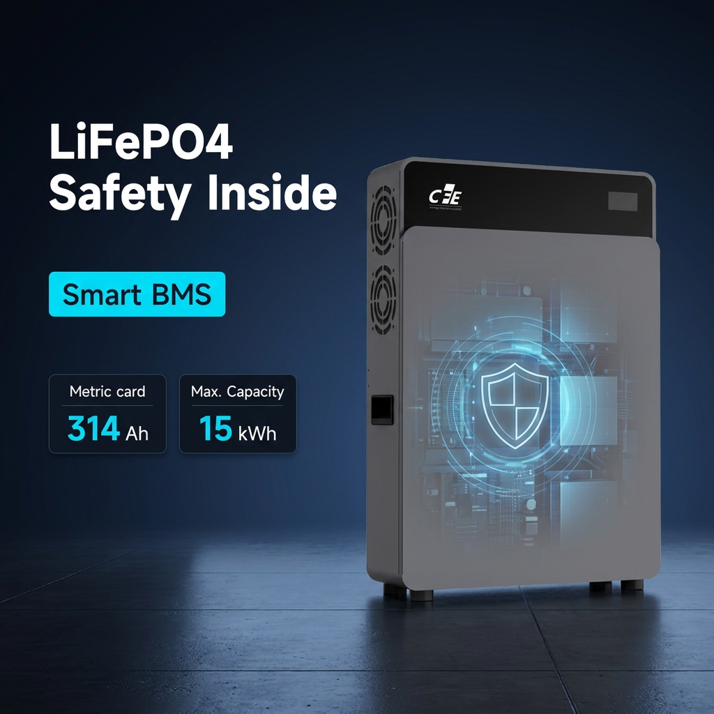 Plug & Play All-in-One Energy Storage 4kw Power 8kwh Battery Hybrid Solar ESS with 6200W PV Input for Home Use · image 3