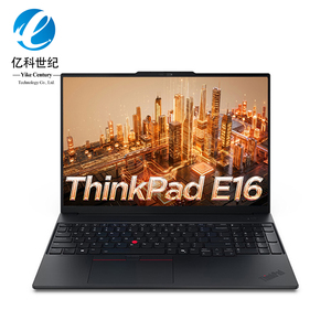 ThinkPad E16 ปี 2026 รุ่น Core Ultra 5-336H/Ultra 7-356H แรม 32GB DDR5 ความจุ 1TB SSD หน้าจอ 16 นิ้ว ความละเอียด 2.5K แล็ปท็อปสำหรับธุรกิจและส่วนบุคคล - Product Image 1