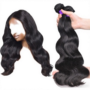 Paquetes de Cabello Virgen Brasileño Remy Wowqueen al por Mayor, Ondulado, Barato, Sin Procesar, Cutícula Alineada, Doble Trama, 100g, Todo Tipo - Product Image 2