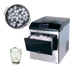 Vente chaude en Stock 110V USA Plug 22kgs/24 heures <span class=keywords><strong>Distributeur</strong></span> de glaçons à compresseur de comptoir avec <span class=keywords><strong>distributeur</strong></span> d'eau froide - Product Image 2