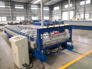 Máquina de fabricación de rollos de Panel de techo, línea de producción de láminas IBR metálicas para azulejos - Product Image 2