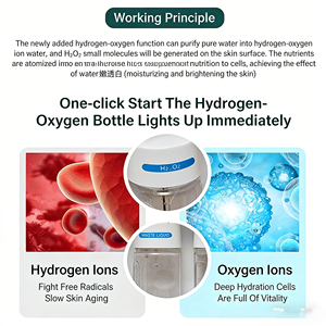 Dispositivo Facial para el Cuidado de la Piel, Máquina de Microdermoabrasión con Cristales, H2o2, Burbujas Pequeñas, Cuidado Facial, Máquina de Limpieza Facial Hidráulica - Product Image 4