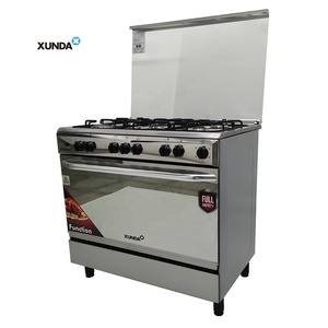 <span class=keywords><strong>Forno</strong></span> Combinato a Gas Xunda 90cm Multifunzione, Fornello a Gas da <span class=keywords><strong>Incasso</strong></span> con 5 Bruciatori, <span class=keywords><strong>Forno</strong></span> e Grill Integrati - Product Image 3