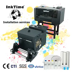 Лучшая цена A3 I3200 автоматический принтер для футболки dtf для машины для одежды xp600 dtf принтер a3 все-в-одном принтеры