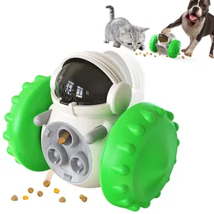 Dog Leaky Food Toy Interactive Dog Cat Toy Food Dispensing Ball Balance Swing Car