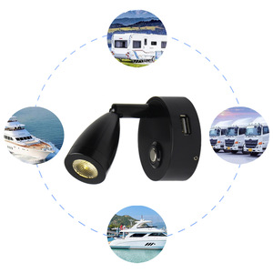 12v projecteur lampe de lecture <span class=keywords><strong>caravane</strong></span> bateau camping-car mur liseuse Led Spot lampe lumière accessoires interrupteur 24v Led - Product Image 5