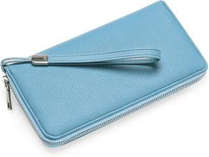 Portefeuille femme Zip autour du portefeuille grande capacité Long sac à main RFID bloquant cuir bonbons étanche PU Opp sac mode Guangdong - Product Image 3