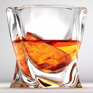 Verre à <span class=keywords><strong>Whisky</strong></span> transparent à fond carré, bouche ronde créative - Product Image 2