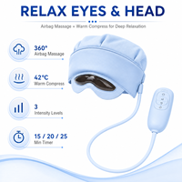 Nouveau Masseur Électrique Créatif 2026 pour le Cuir Chevelu, Thérapie Infrarouge, Masseur Oculaire Intelligent à Vibration pour Soulagement de la Douleur et Relaxation