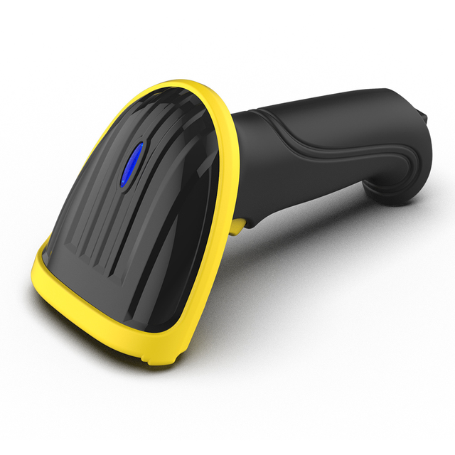 Wireless 2D Barcode Scanner with Blue tooth 2.4G Long Range Handheld QR Code Reader with Auto-Sensing Mode for Warehouse POS