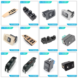 Interruptores automáticos Interruptor de control maestro para ventanas eléctricas Compatible con VW Audi Porsche Skoda Mercedes Benz <span class=keywords><strong>BMW</strong></span> Land Rover Jaguar Volvo - Product Image 4