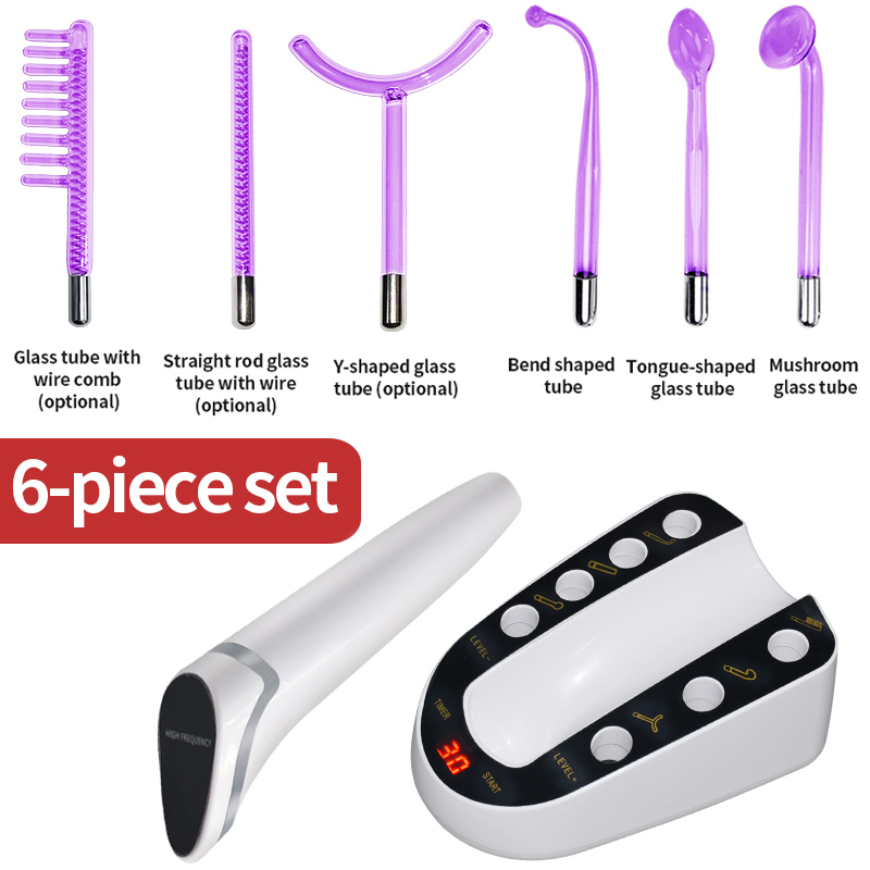 White (Purple Light-6 glass tubes)