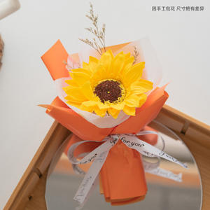 Mini Jabón de Girasol, Jabón de Rosa, Regalo para Eventos Empresariales, Navidad, San Valentín, Ramo Inmortal, Recuerdo - Product Image 4