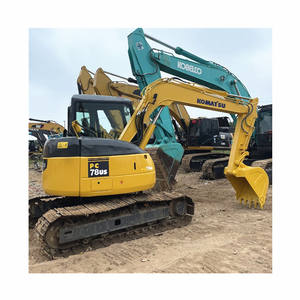 7Ton 8ton Digger a utilisé des mini excavatrices de KOMATSU PC78 PC78US Excavatrice utilisée par machines de construction - Product Image 4