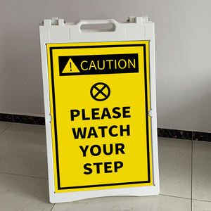 Bán buôn hai mặt ngoài trời/trong nhà bảng Áp phích nhựa gấp một khung vỉa hè bảng hiệu đứng - Product Image 6