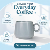 Ensemble de tasses en céramique à motif de dessin animé laitier, à corps bicolore et intérieur blanc, vente en gros, pour la maison, la cuisine, le café, la table, les cadeaux et la décoration
