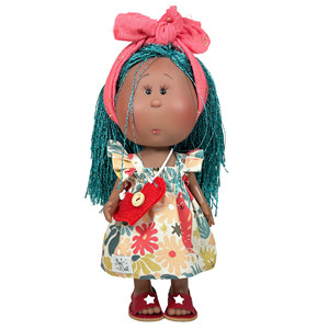 Búp bê thời trang cao cấp, mềm mại và bóng mượt, thiết kế Munecas Mia Vacay Mulata, chất lượng tốt nhất, đặt may theo yêu cầu. - Product Image 3