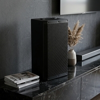 Haut-parleur de scène actif en plastique de 15 pouces avec amplification DSP bi-amplifiée, 500 W RMS, 2000 W de puissance maximale, Bluetooth TWS, 131 dB SPL maximal, entrée/sortie XLR