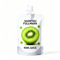 Pochette à jus personnalisée pour boissons, jus de fruits, gelée, stockage, pochette à bec verseur réutilisable pour liquides