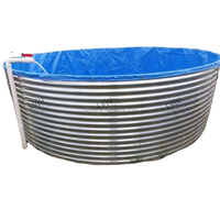 LVJU aquarium étang 10000 litres circulaire poisson-chat Tilapia crevettes bassins pour poissons crevettes