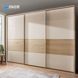 Armoire autoportante en bois massif de style industriel avec accents métalliques, étanche, pour la maison urbaine - Product Image 2