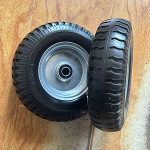 Rueda Sólida para <span class=keywords><strong>Carretilla</strong></span> <span class=keywords><strong>de</strong></span> Mano, 8X2.50-4, con Rodamiento <span class=keywords><strong>de</strong></span> Bolas, Antipinchazos, <span class=keywords><strong>de</strong></span> Espuma <span class=keywords><strong>de</strong></span> Poliuretano, con Llanta <span class=keywords><strong>de</strong></span> Acero, <span class=keywords><strong>Precio</strong></span> <span class=keywords><strong>de</strong></span> Fábrica en China - Product Image 3