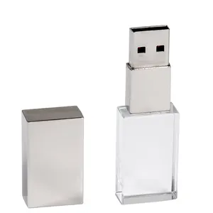 Groothandel Relatiegeschenken Crystal USB3.0 Pendrive 6Gb 32Gb 64Gb Usb Stick 3.0 16Gb Flash Geheugen Usb flash Drive