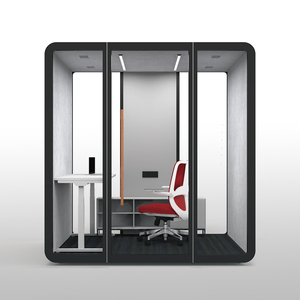 Cabina Telefónica Acústica Profesional Insonorizada para Oficina, Cabinas Insonorizadas para Oficina, para Reuniones Privadas en Espacios Públicos - Product Image 3