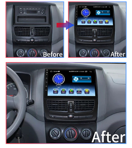 Bosstar 9นิ้วแอนดรอยด์4/8คอร์เครื่องเล่น GPS DVD สำหรับรถยนต์ Nissan succe <span class=keywords><strong>2014</strong></span>ด้วย BT CarPlay Android Auto - Product Image 2
