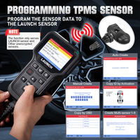 Lanciare X431 CRT5011E OBD2 strumento diagnostico TPMS strumento di programmazione OBD Scanner strumento pressione pneumatici strumento con sensore 433/315Mhz